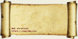 Anđelija Tanasković vizit kartica